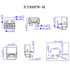 1/5/10PCS XT60PW Plug Connector XT60 Upgrade Male Female Lipo Battery PCB Board DIY Parts for RC Balanced Car Wheelbarrow