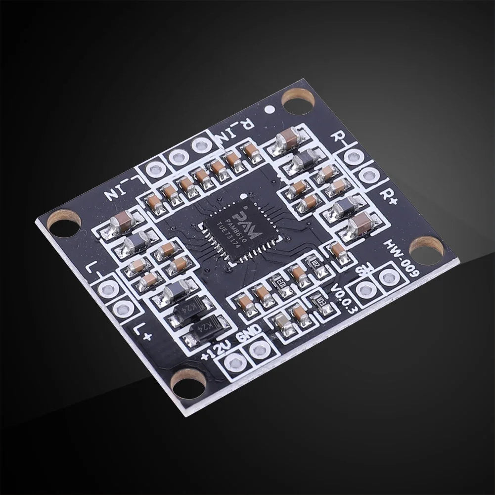 PAM8610 Digital Audio Amplifier Board 2x15W Voice Sound Amplifier Module Class D Dual Channels Stereo Mini Power Amplifier Board
