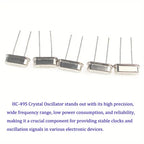 Hc-49s Crystal Oscillator Electronic Kit Resonator Ceramic Quartz Resonator Hc-49 Dip 7 Kinds X 5pcs 32.768k 4 8 12 16 20 25 Mhz