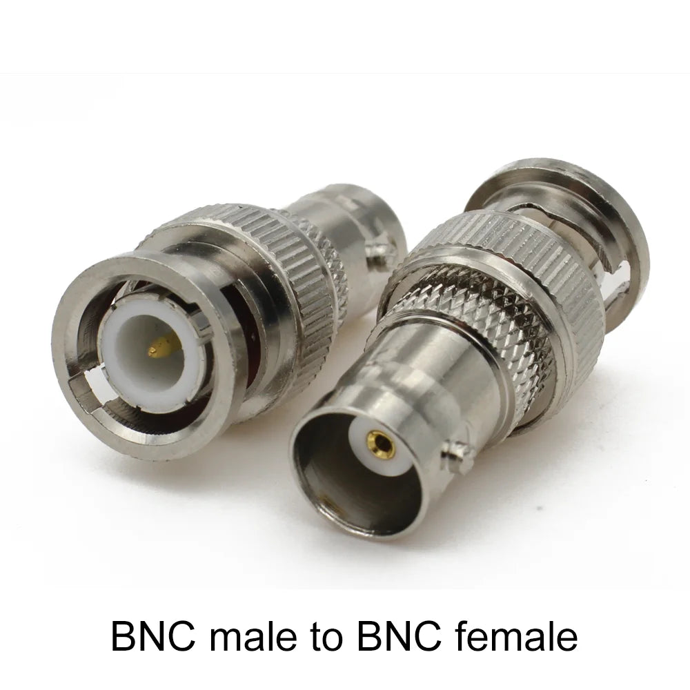 Q9 BNC To BNC Male Plug & Female Jack Connector Straight RF Coaxial adapter for radio antenna Wire Terminals High Quality