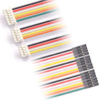 10PCS Dupont Line to SH1.0/MX1.25/ZH1.5/HY2.0/PH2.0/XH2.54 Cable 1P Female 2/3/4/5/6/P 20CM  26AWG 28AWG Jumper Wire