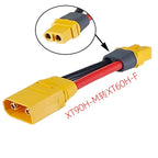 XT90 Male to XT90 Female Llithium Battery Balanced Charging Extension Cable Model Airplane XT90 to XT60 Battery Conversion Line