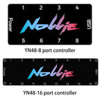 Nollie SignalRGB OpenRGB Universal 5V 3PIN ARGB Controller 8 Way Addressable ARGB Splitter HUB For Computer Case Fan Light Strip