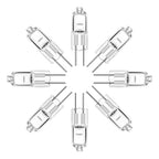 G4 12V 5W 10W 20W 35W 50W Globe Lot JC Bi-Pin LED Warm White Replace LED Capsule Lamp Halogen Bulbs Light 10pcs Halogen Bulb
