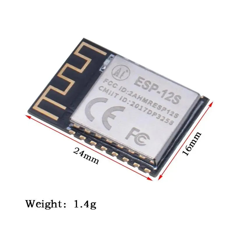 Wireless WIFI Module ESP8266 ESP-12F ESP-12E ESP-12S Serial WIFI Model ESP-12E Upgrade Remote ESP12F ESP12 4M