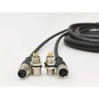 M8 3Pin 4Pin 5Pin 6Pin 8Pin Double Plug Male Female 5M PUR/PVC Cable Adapter  Waterproof Sensor Aviation Connector Power Charger