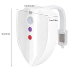 Waterproof Toilet Lights Motion Sensor LED Night Lamp with UV Light for Bathroom