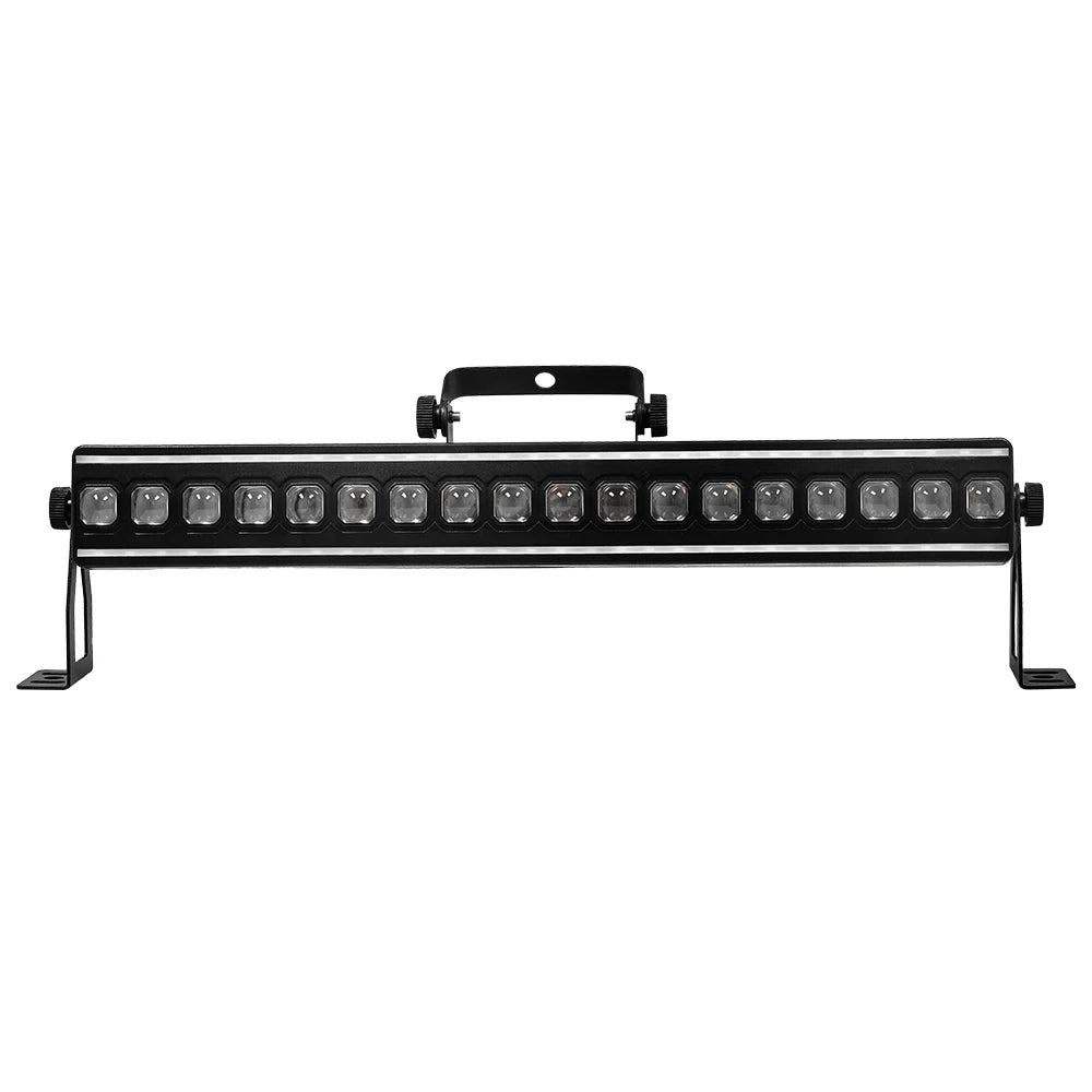 18x3w LED Light Bar With Aux Lighting 18x3w RGB Full Color Club Lights Nightclub Effect Lighting
