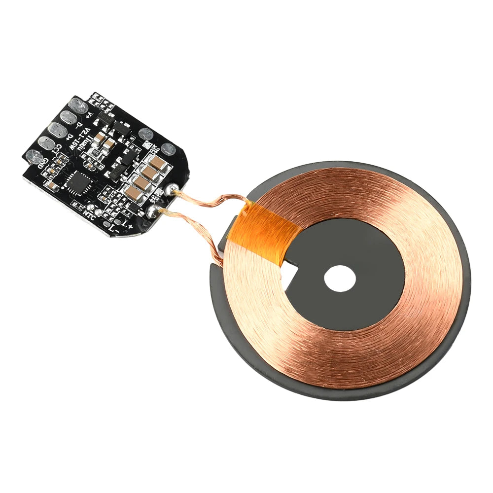 5W 10W 15W Wireless Charging Module Transmitter PCBA Wireless Charger Motherboard Magnetic Wireless Charging Motherboard + Coil