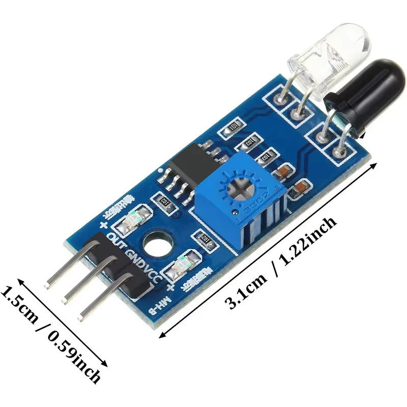 5/10pcs Reflection IR Obstacle Avoidance Module Sensor Infrared Sensor for Aduino Intelligent Car Robot Infrared