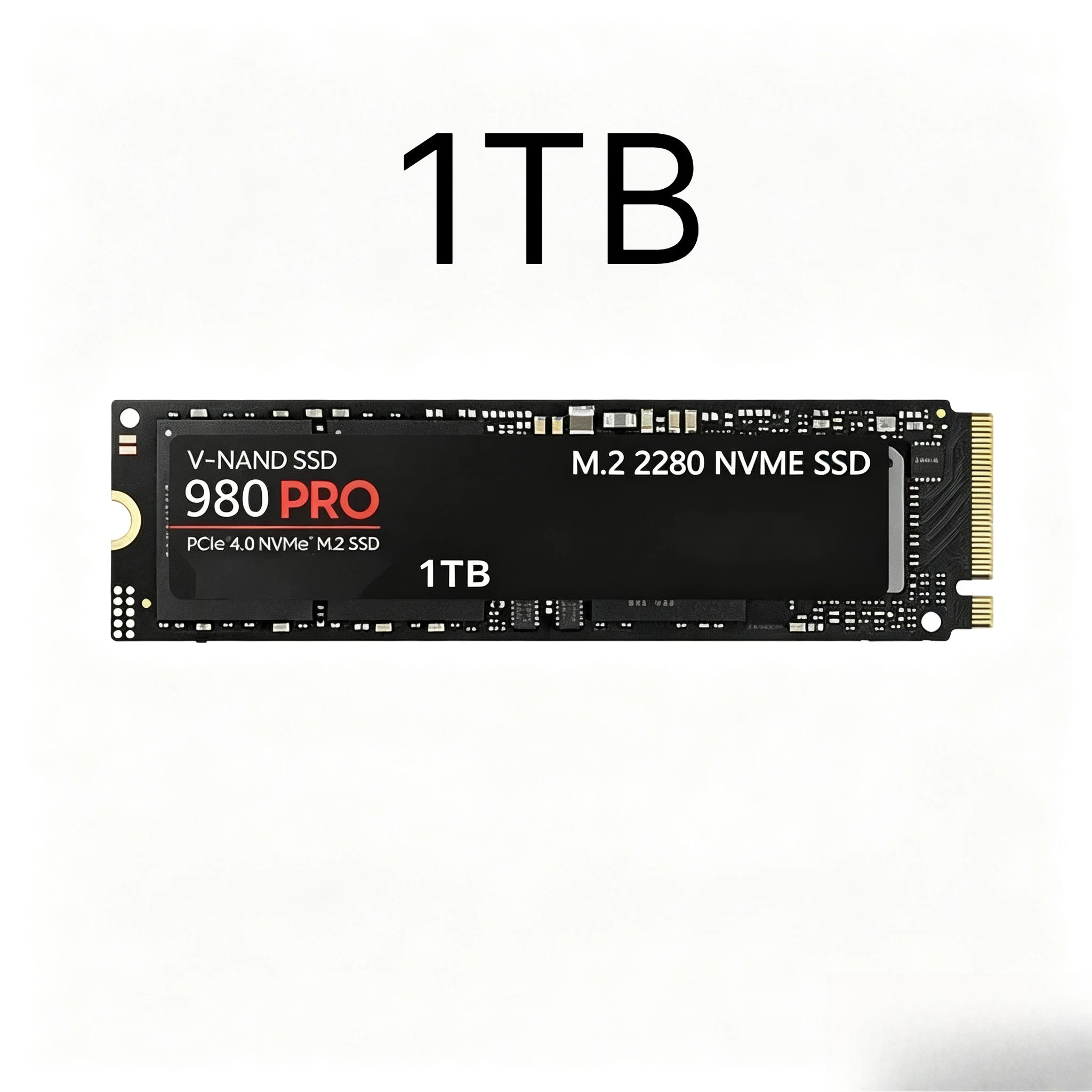 Original 980Pro PCIe Gen4 x4 NVMe M.2 1TB SSD, 3D TLC NAND, 7000MB/s Ultra‑Fast Read Storage Drive for PC and Gaming Laptops