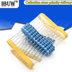 20pcs 2W Metal film resistor 1% 1R ~ 1M 2.2R 4.7R 10R 22R 47R 100R 220R 470R 1K 10K 100K 2.2 4.7 10 22 47 100 220 470 ohm