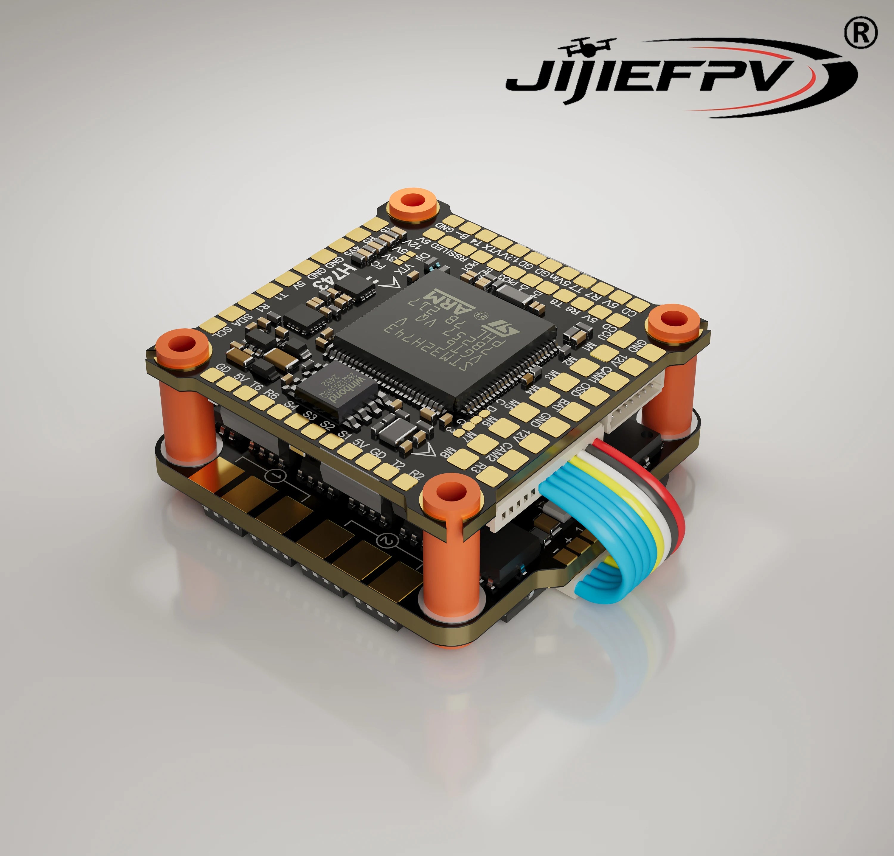 JIJIEFPV H743 Flight Controller H7 FC H743 Stack 8S 55A 60A 70A 4in1 ESC For 5inch DJI RC FPV Freestyle Drone DIY Parts