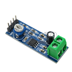 LM386 5V-12V Input Audio Power Amplifier Module 200 Times Gain Amplifier Board Mono Power Amplifier