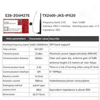 SX1281 E28-2G4M27S E28-2G4M27SX LoRa Spread Spectrum Module EBYTE E28 Series SPI Wireless RF Module 2.4G 20dBm SMD Module 6km