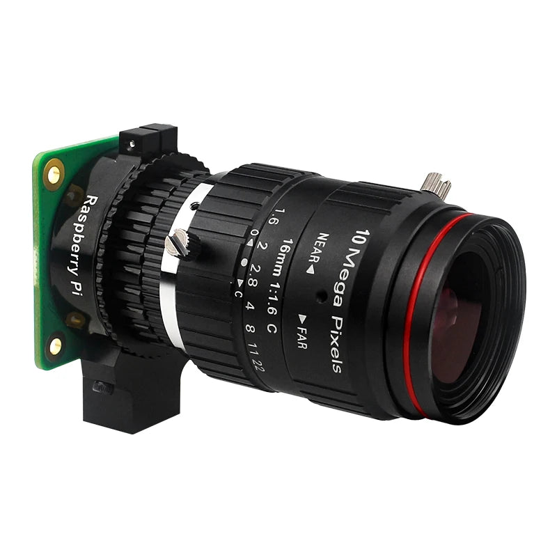 12.3 MP Raspberry Pi High Quality Camera with Sony IMX477 Sensor Optional 6mm CS 16mm C-mount 8-50mm Lens for Pi 4B 3B Zero 2 W