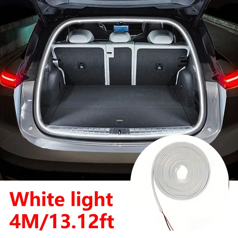 Car High Brightness Trunk Lighting Ambient Light Interior Decoration LED Wiring Free Automatic Sensing Tailgate LED Light Strip