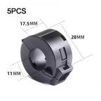 5pcs Ferrite Core Noise Reduction Clip On Rings for RFI Interference Suppression on Audio USB and Power Cables