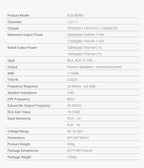 AIYIMA A20 MONO PFFB TPA3255 Power Amplifier 300W Class D MONO Amp XLR RCA TRS Input Sub Out HPF Home Audio 12V Trigger VU Meter
