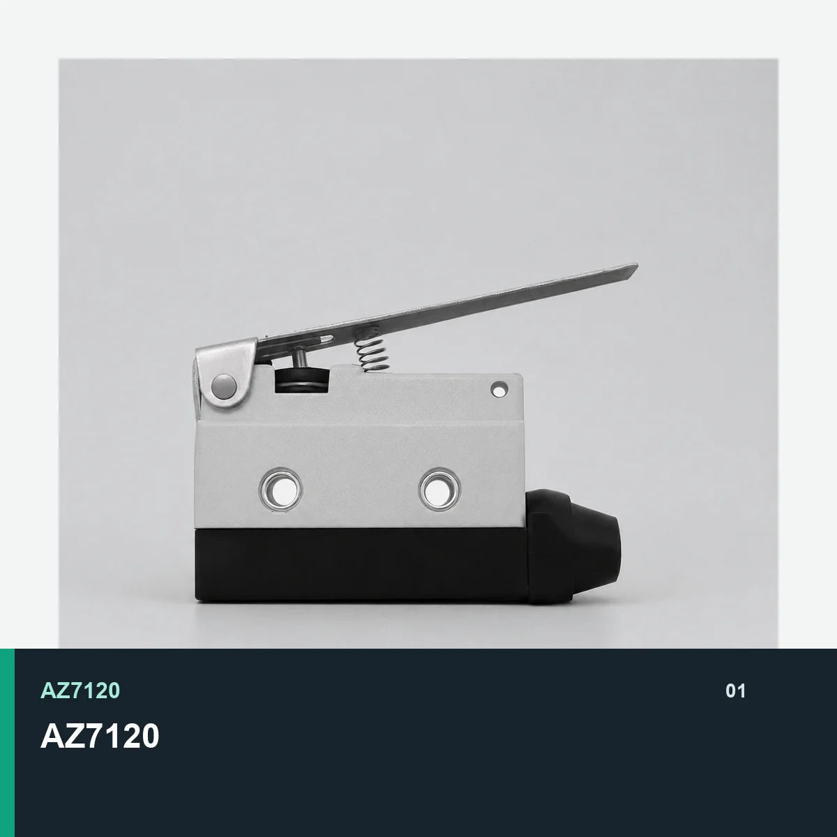 TEZUO AZ7120 Long Lever Limit Switch IP44 10A 250VAC for Industrial Automation