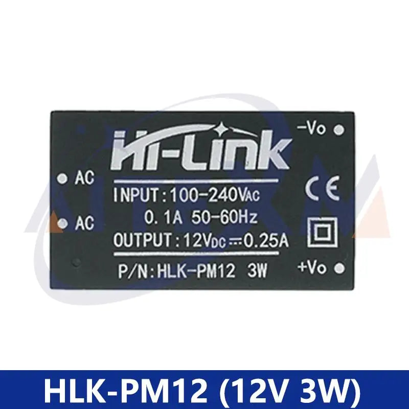 HLK-PM01 HLK-PM03 HLK-PM12 AC-DC 220V to 5V/3.3V/12V Mini Power Supply Module Intelligent Household Switch HLK-5M05 YANXD