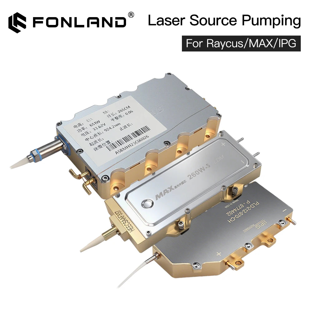 MAX Raycus IPG Original Laser Source Pump 120-1000W Pumping Source Pulsed Laser Diode for Laser Source Repair
