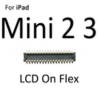 FPC Connector For iPad mini 1 2 3 4 5 Lcd Digitizer Touch Screen Connector Clip On Motherboard Main Board Flex Cable