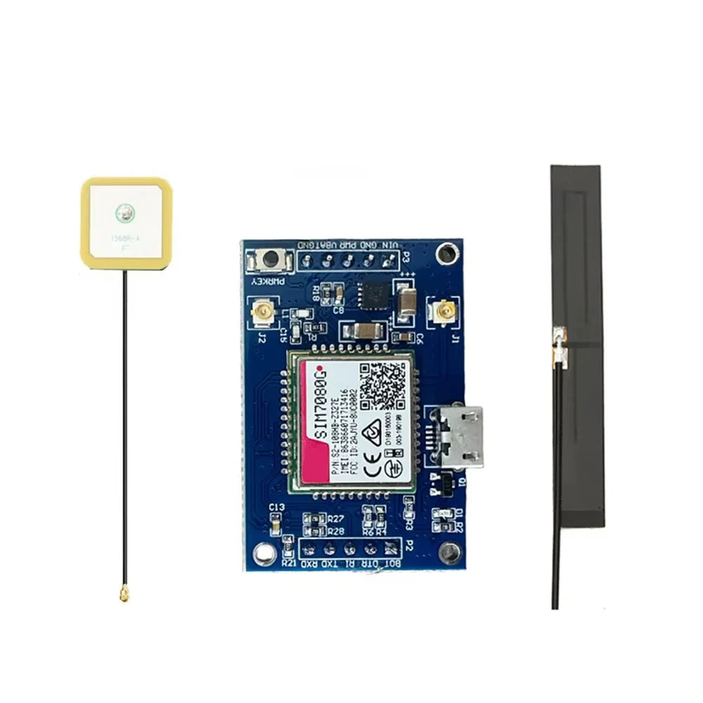 SIM7080G Global Communication NB-IOT CAT-M LPWA Module Board GNSS Expansion Core Board LTE GPS Antenna