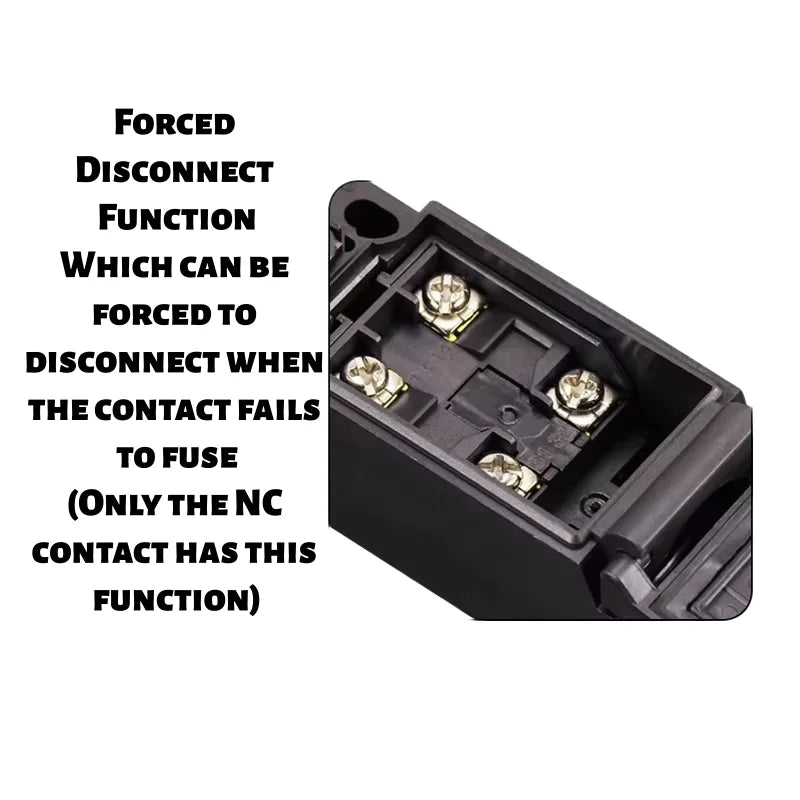 Limit Switch, CNTD CZE‑00‑QM plastic housing 1NO1NC contact, 6A 250VAC mechanical reset, position sensor for machine equipment i