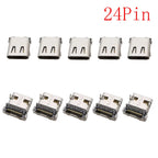 10Pcs USB Connector Type C Female Charging Port Jack 2P/6P/16P/24 Pin Soldering PCB SMD SMT DIY USB-C Socket Adapter