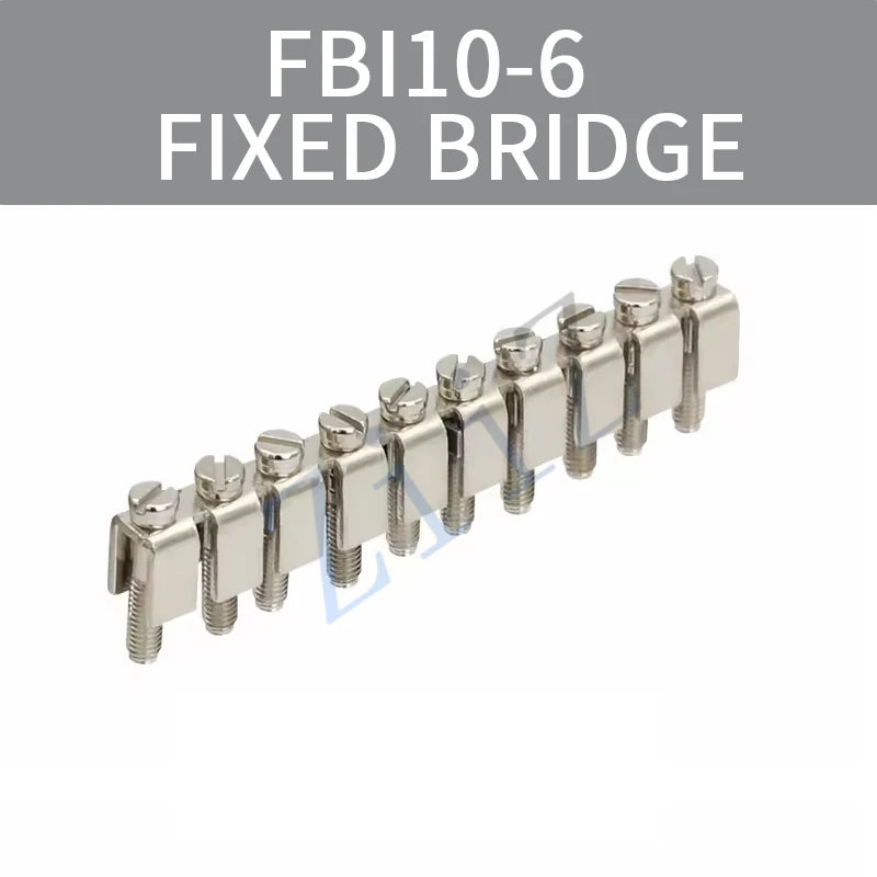 10Pcs UK 2.5 Terminal Block UK2.5B Screw Connection Connect Strip 2.5B 2.5mm² Cable Electrical Din Rail Wire Connector ZiiZ