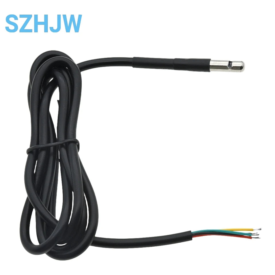1-10PCS SHT20/SHT30/SHT40 Waterproof Stainless Steel I2C Temp & Humidity Sensor Digital I2C Probe, Ideal For Precise Measurement
