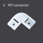 1-20pcs LED Rigid Strip DC12V 50CM 20 inch SMD5730 36LEDs U/V-Shaped Flat LED Aluminum Channel Rigid Strip for Indoor Lighting