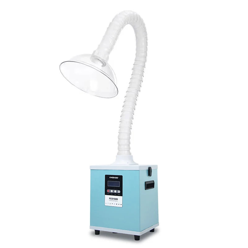 Clearance Price Newly Upgraded Fume Extractor FES150D with LCD Display for Welding, Laser Engraving, 3D/DTF Printer Oven