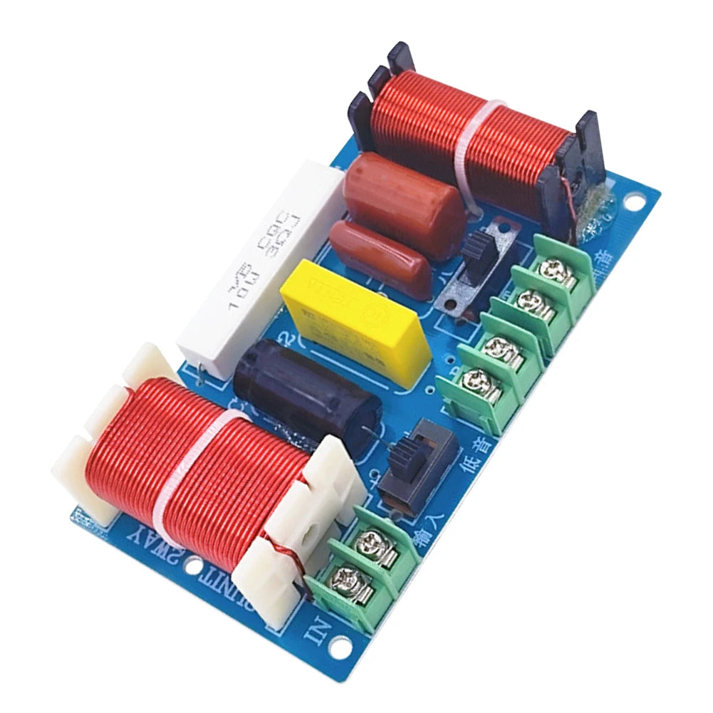 2-Way 250W 2500-3000Hz Frequency Divider DIY Speaker Filter Circuit Home Theater HiFi Stereo Audio Crossover Filters Modificatio