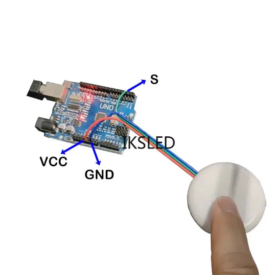 DC 12v 24v F47-A Capacitive Touch Switch Module, An Inductive Proximity Sensor Switch for Arduino Sensor Touch