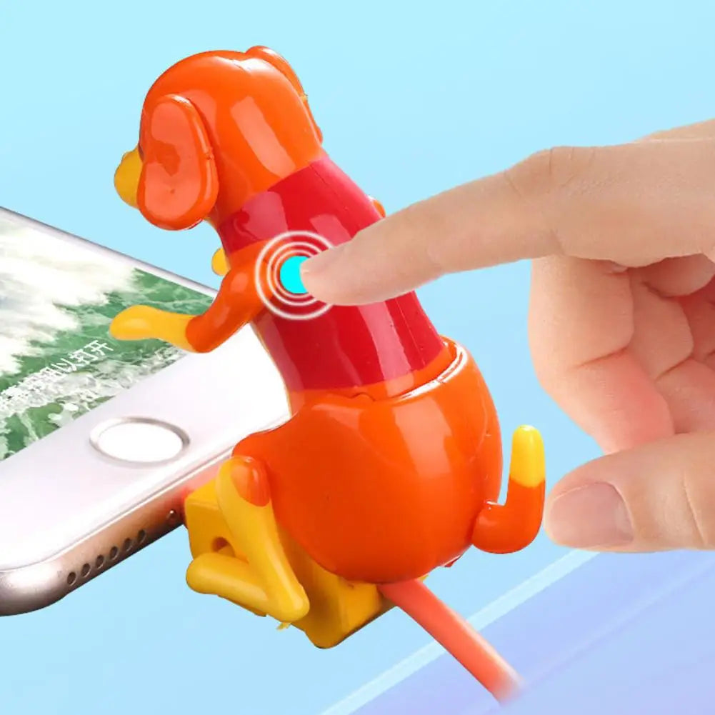 Cute Funny Dog Humping Phone Charging Cable Smartphone To Micro USB Type-C Data For Android Type-C Mobile Phone Charging