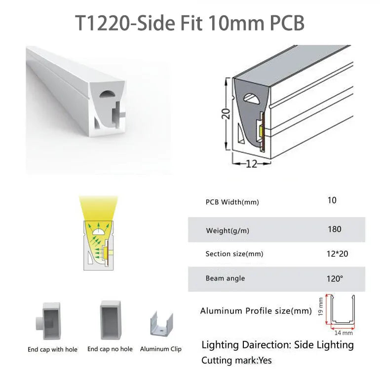 WS2812B WS2815 Neon Silica Gel Tube IP67 Waterproof Outdoor For WS2811 WS2813 SK6812 5050 Addressable RGB LED Strip