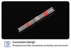 50/100/200Pcs Waterproof Solder Seal Heat Connector Shrink Butt Connectors Lug Terminals Electrical Wire Car Insulated Terminal