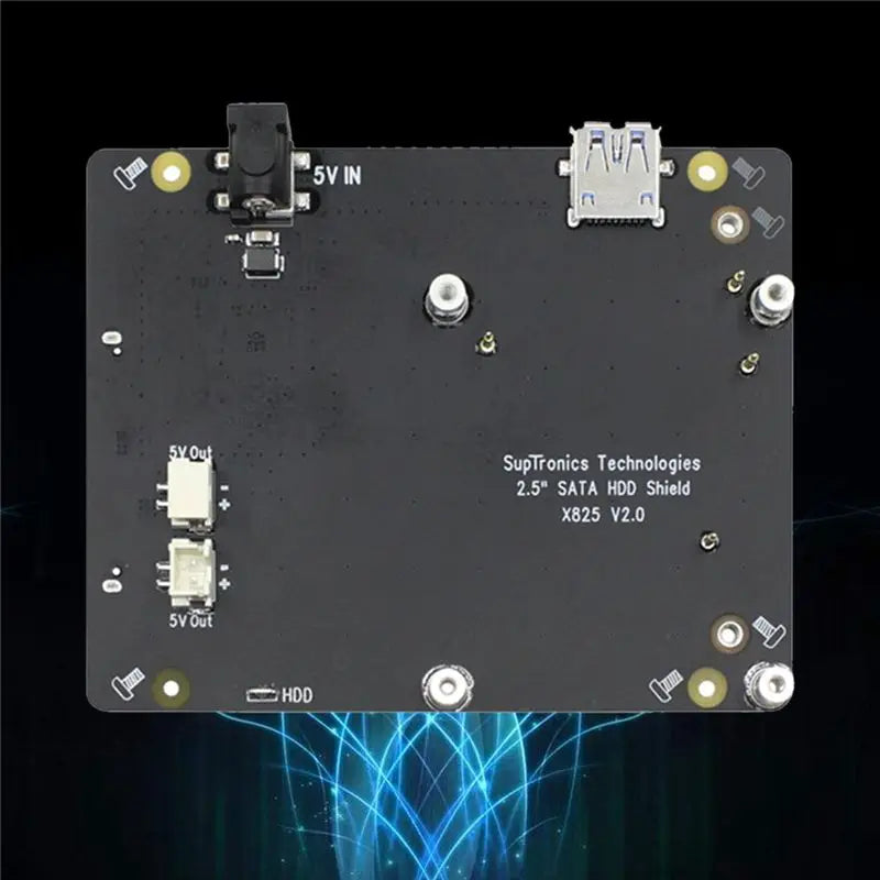 doyou X825 V2.0 Storage Expansion Board for Raspberry Pi 4B X825 NAS 2.5-Inch SATA Hard Disk SSD Drive Expansion Board