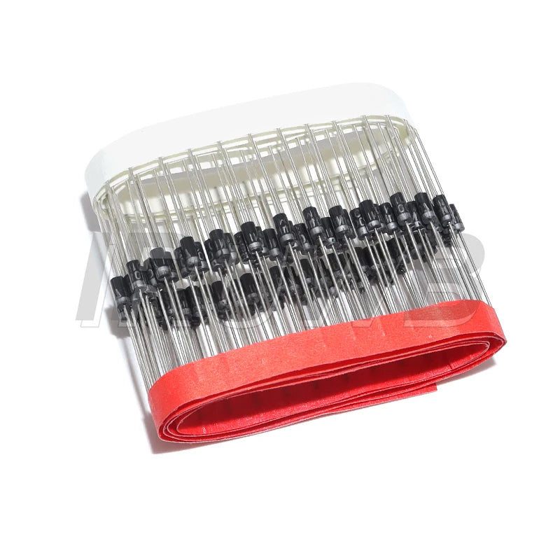 50PCS Schottky Rectifier Diode 1N4004 IN4004 1A 400V DO-41 Rectifier Diode