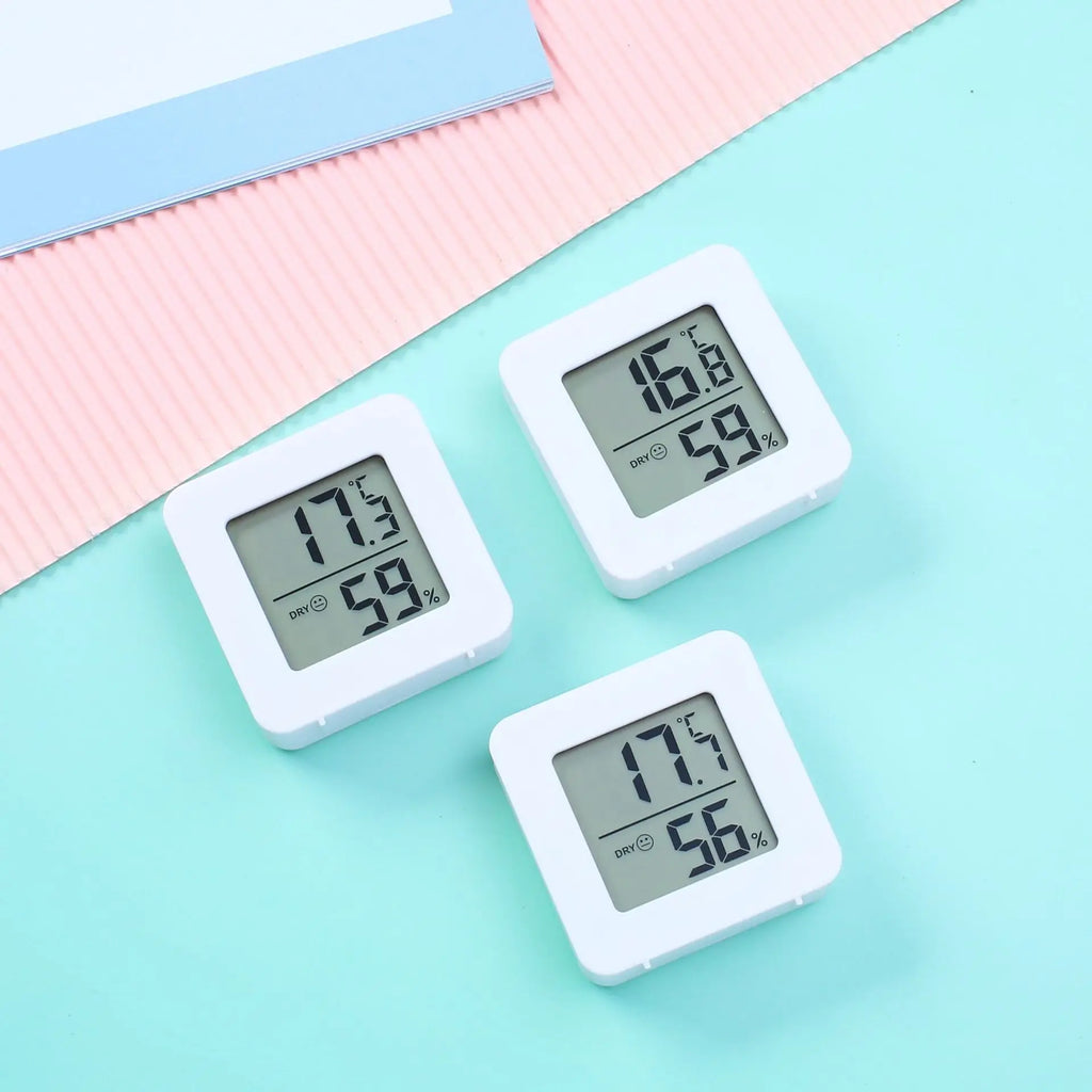 Temperature and Humidity Meter Mini Portable Humidity Digital Electronic Temperature Detection Meter for Bedroom