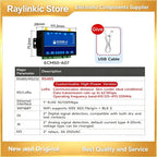 Industrial Control Computer RS485 RS232 ESP32 Python EBYTE ECM50 Gateway RTU Modbus Ethernet LoRa 2D1 2AI 2DO IO Ports