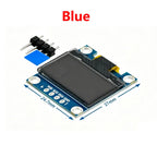 Original 0.96 inch oled IIC Serial Blue White Yellow OLED Display Module 128X64 I2C SSD1306 12864 LCD Screen Board For Arduino