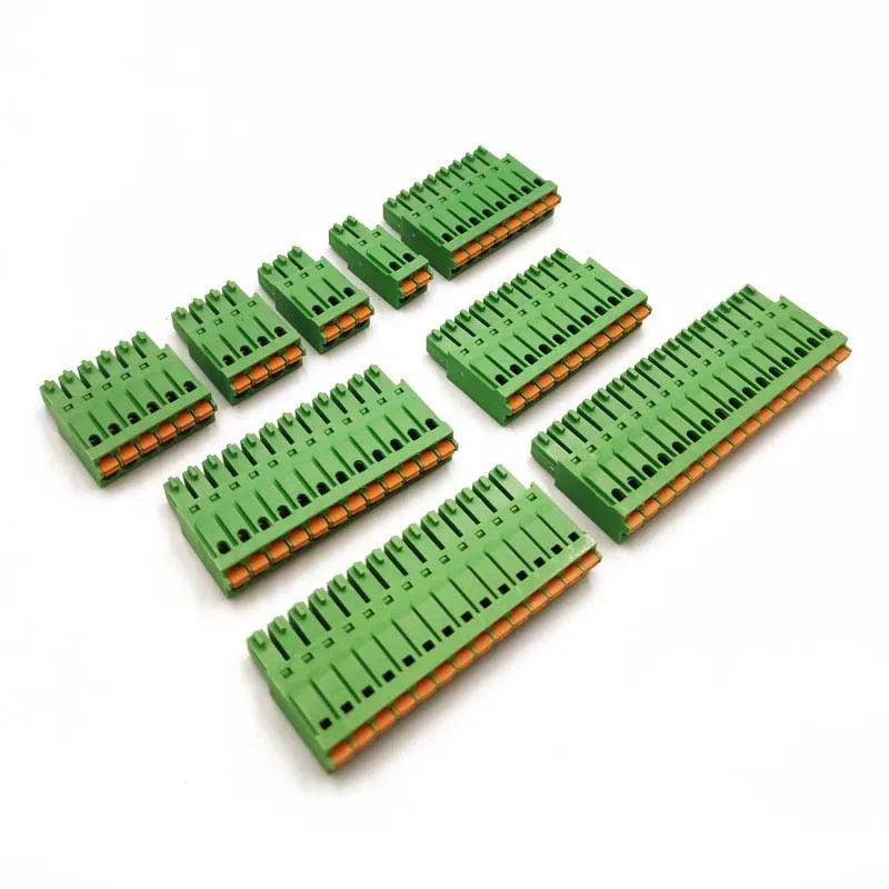 KF2EDGKN 3.5MM 2P ~ 12P PCB PLUG-IN TERMINAL BlOCKS  15EDGKN-3.5