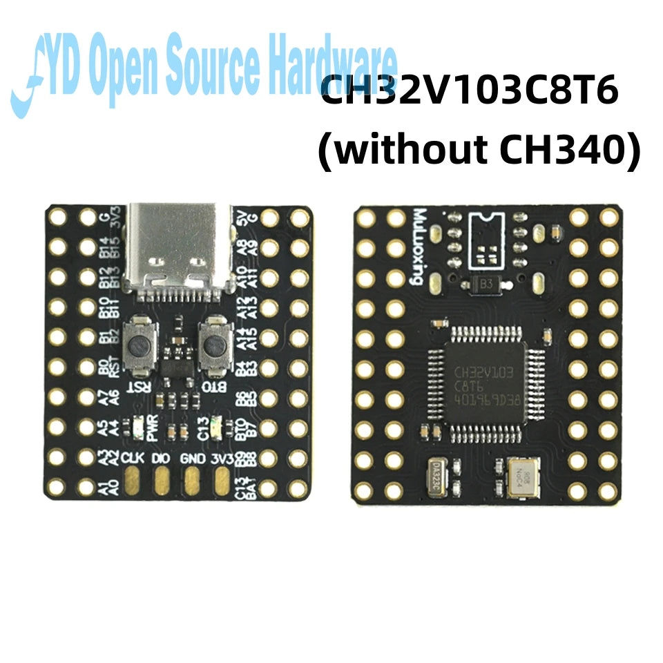 STM32F103C8T6 Mini Imported Original Chip Single Chip Ch340 ARM Architecture Minimum System Board