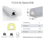 WS2812B WS2815 Neon Silica Gel Tube IP67 Waterproof Outdoor For WS2811 WS2813 SK6812 5050 Addressable RGB LED Strip