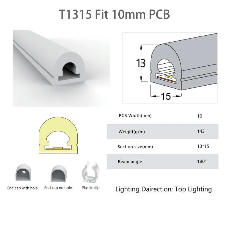 WS2812B WS2815 Neon Silica Gel Tube IP67 Waterproof Outdoor For WS2811 WS2813 SK6812 5050 Addressable RGB LED Strip