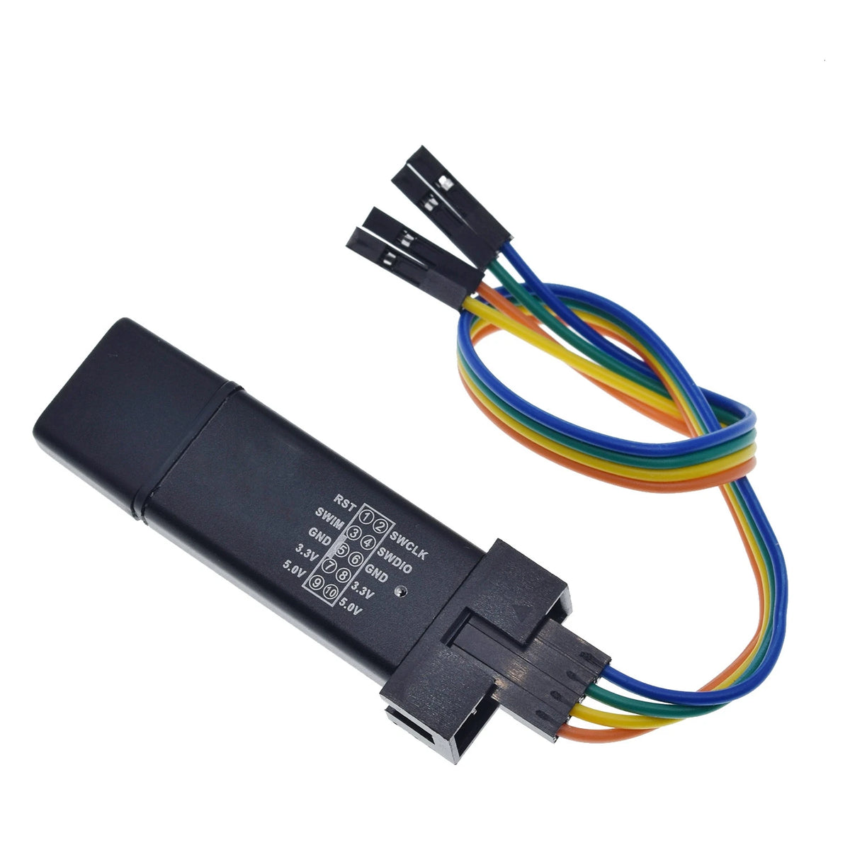 TZT 1/5PCS ST LINK Stlink ST-Link V2 Mini STM8 STM32 Simulator Download Programmer Programming With Cover A41 for arduino