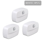 LED Night Light with Motion Sensor Cabinet Lamp Wireless Bedside Nightlight Battery Power For Bedroom Closet Stairs Lighting